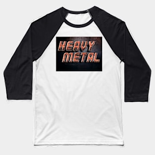 Heavy Metal Baseball T-Shirt